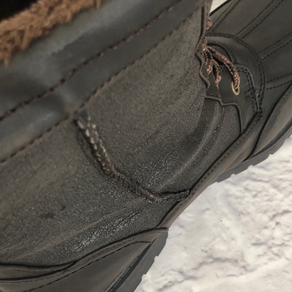 Men’s Brown Khombu Winter Boots 12 Medium - Picture 9 of 13